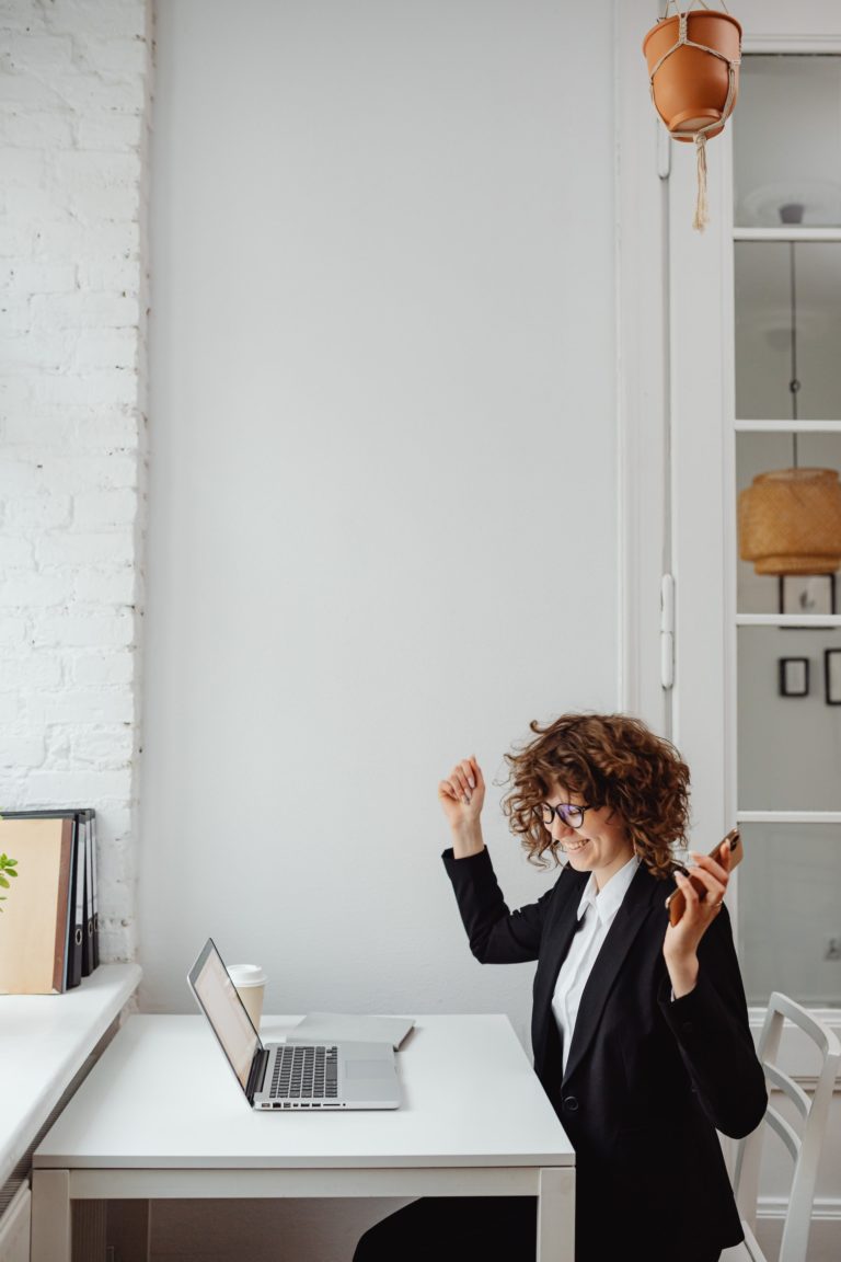 happy CPA enjoys efficient workflow